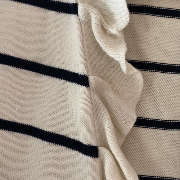 Talbots ruffled cardigan - Picture 4 of 8